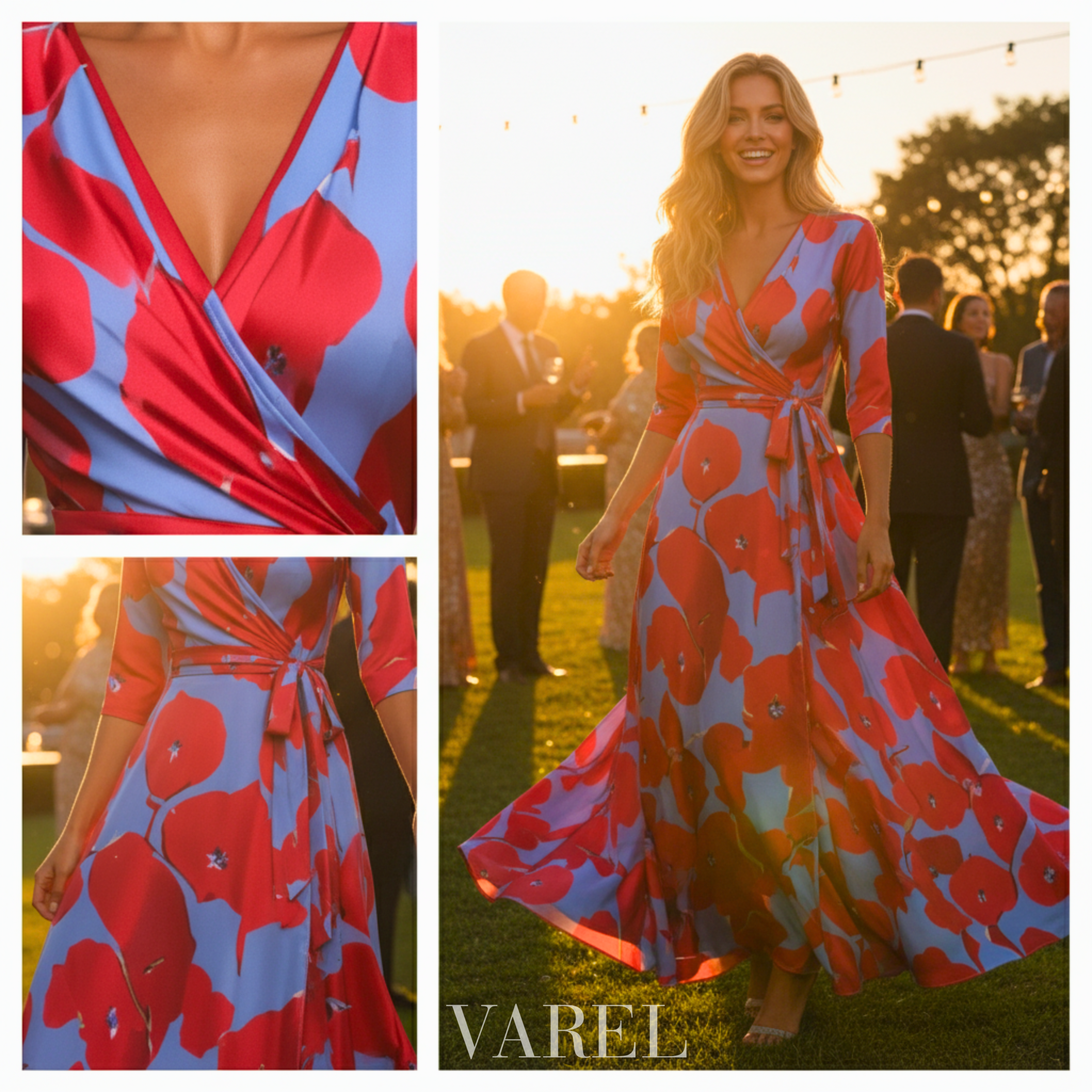 Lisette - Elegant Flowing Dress