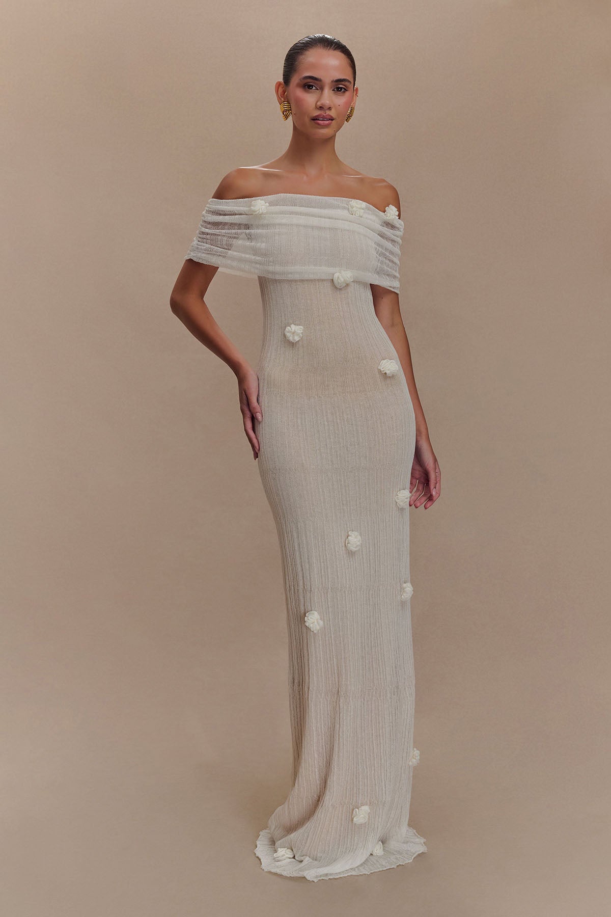 Maxi Dress in Orchid Knit