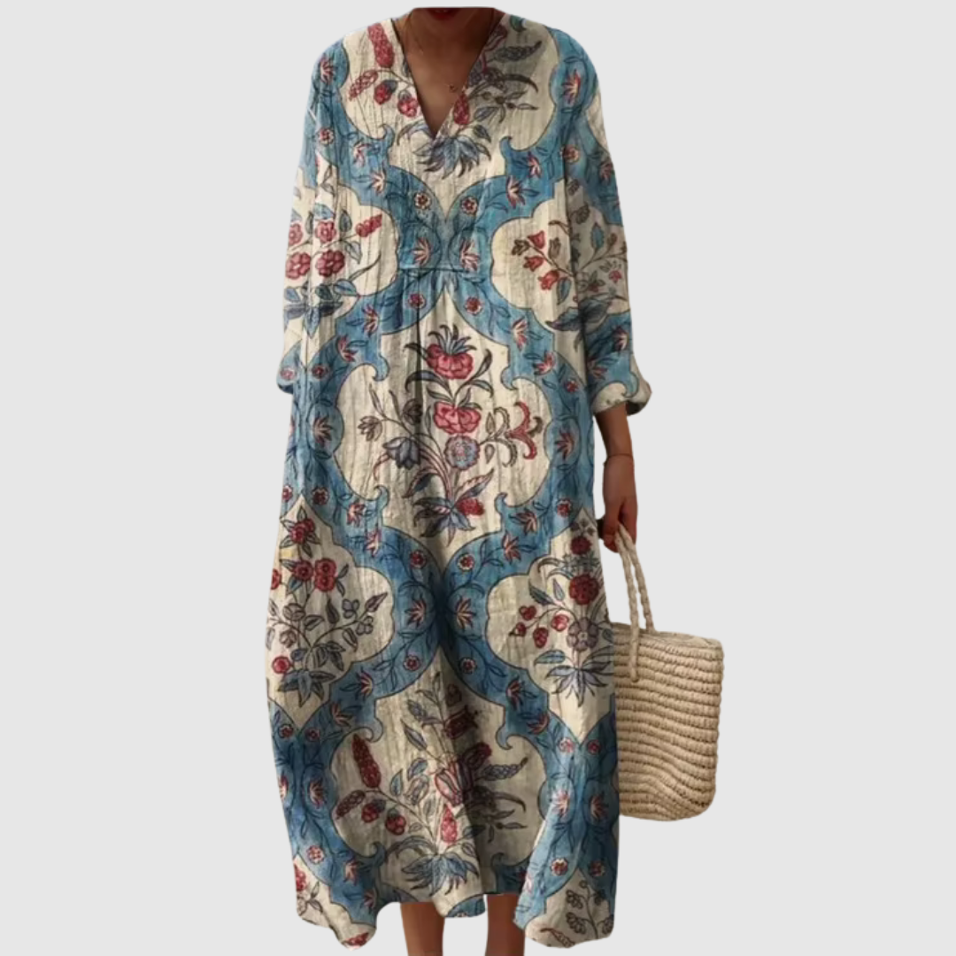 Alina | Two-Tone Dress
