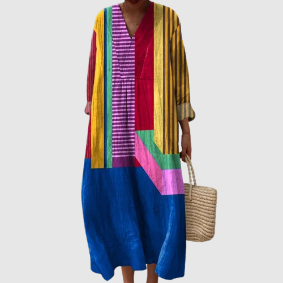 Marissa | Bohemian Patchwork Dress