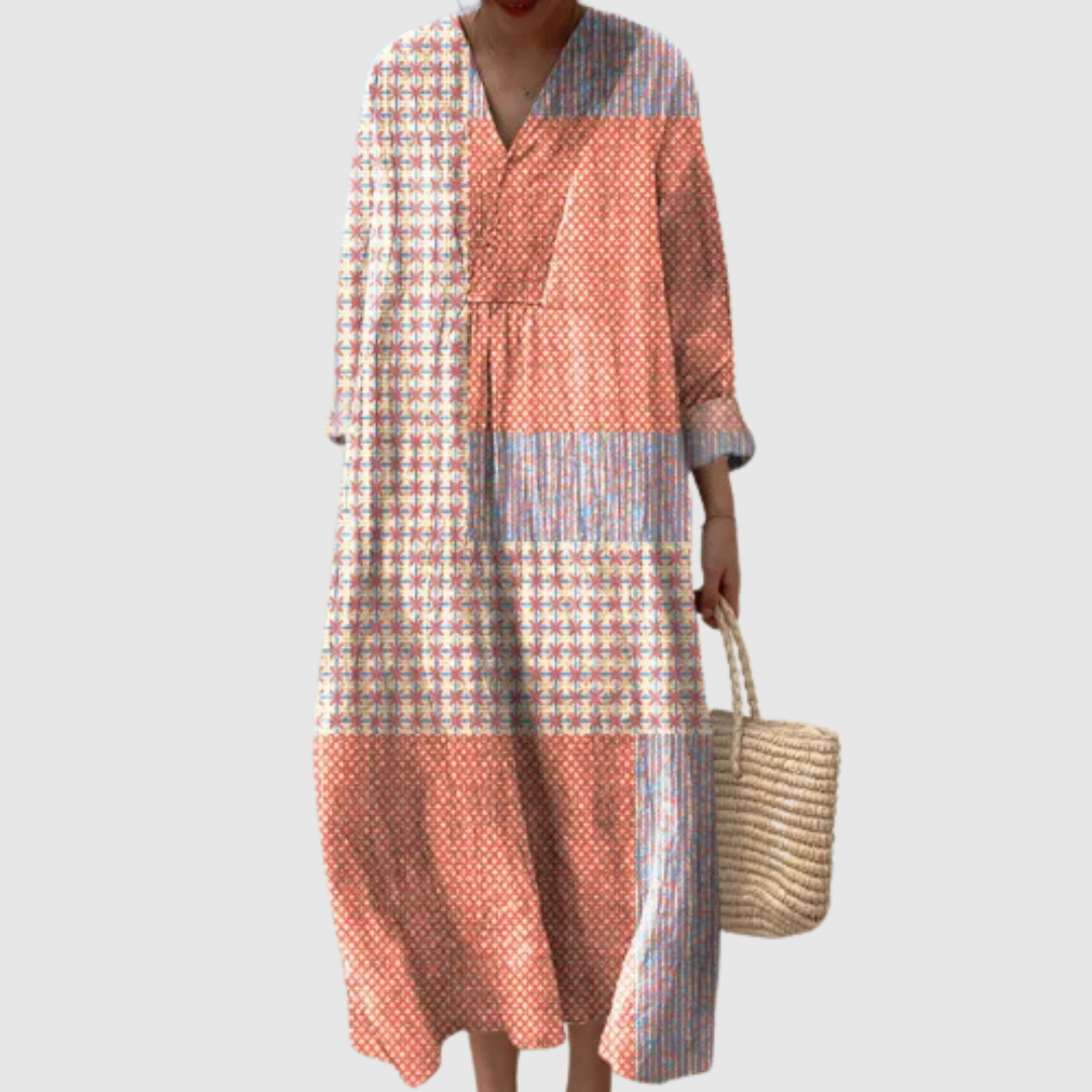 Amara | Bohemian Patchwork Dress