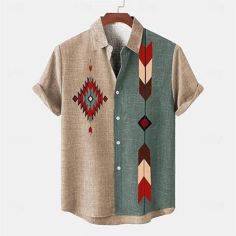 Fionn - Earthtone Linen Shirt