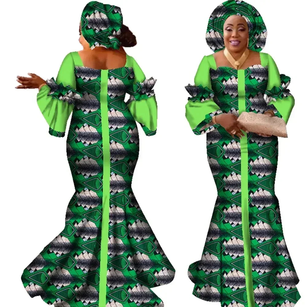 Ciara - Cultural Print Maxi Dress