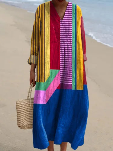 Marissa | Bohemian Patchwork Dress