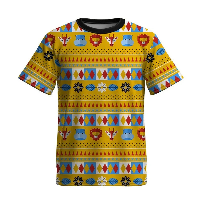 Niall - Vibrant Cultural T-Shirt