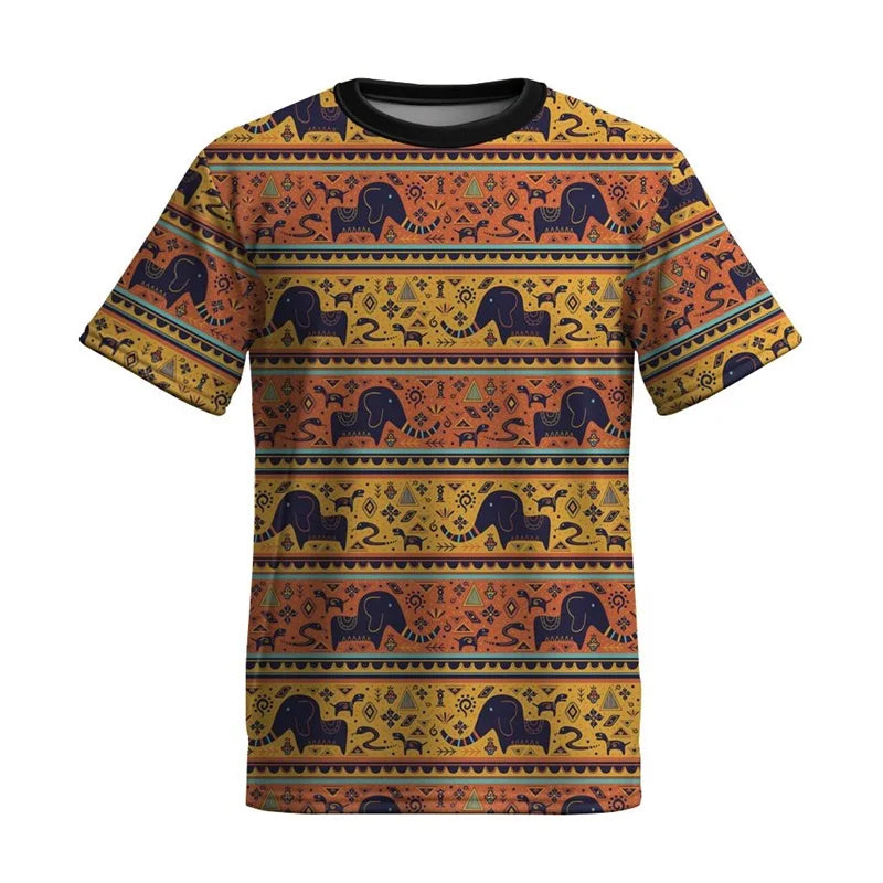 Gavin - Allover Cultural T-Shirt