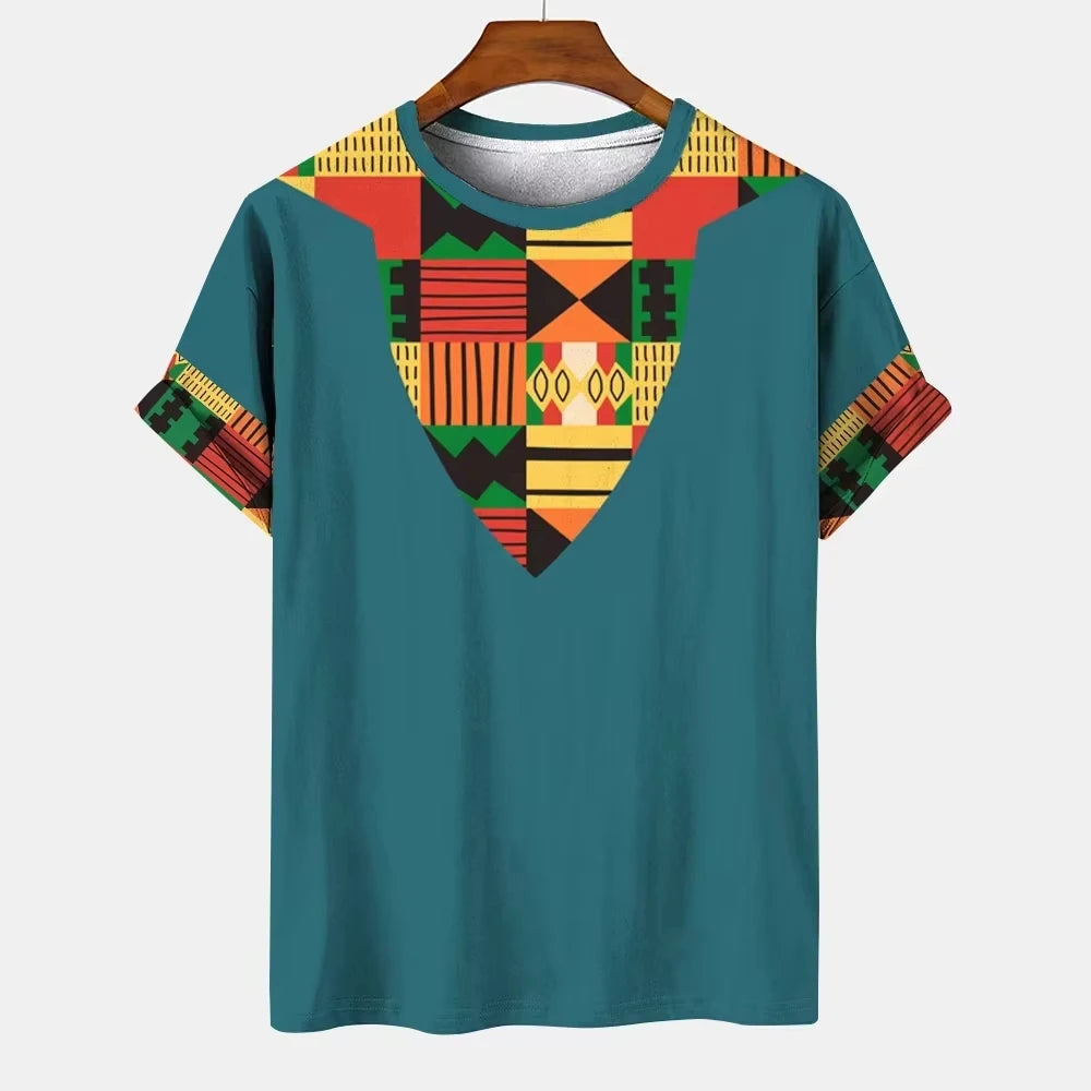 Breandan - Contrast Print T-Shirt
