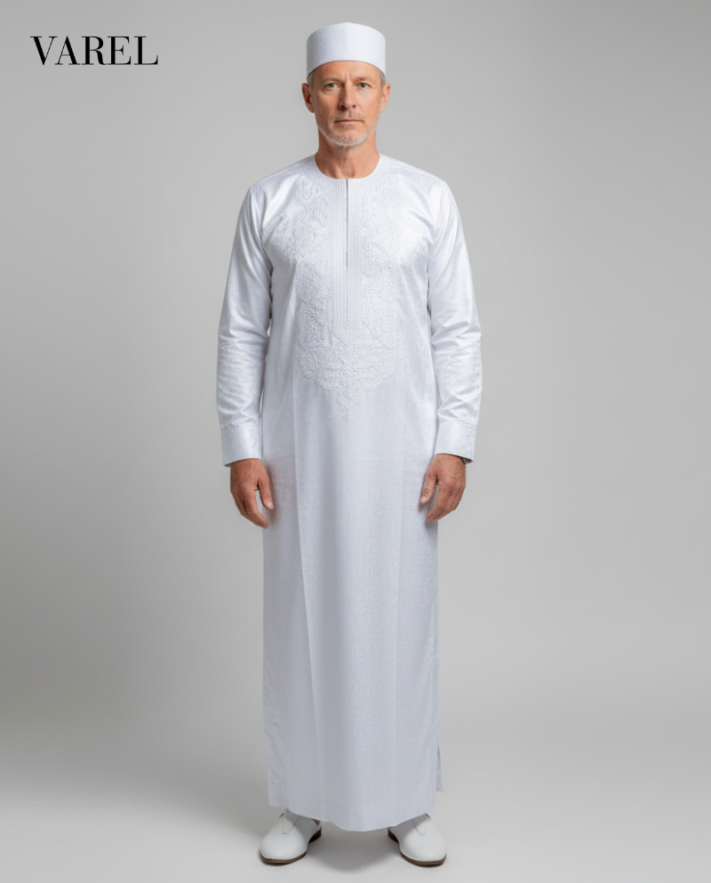 Callum - Bazin Riche Embroidered Set