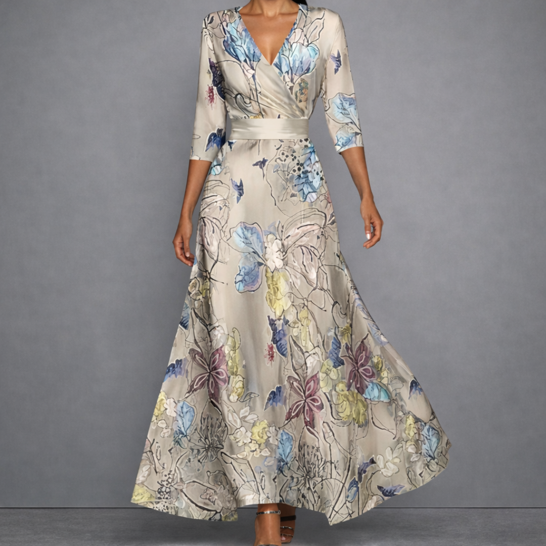 Lisette - Elegant Flowing Maxi DressLisette - Elegant Flowing
