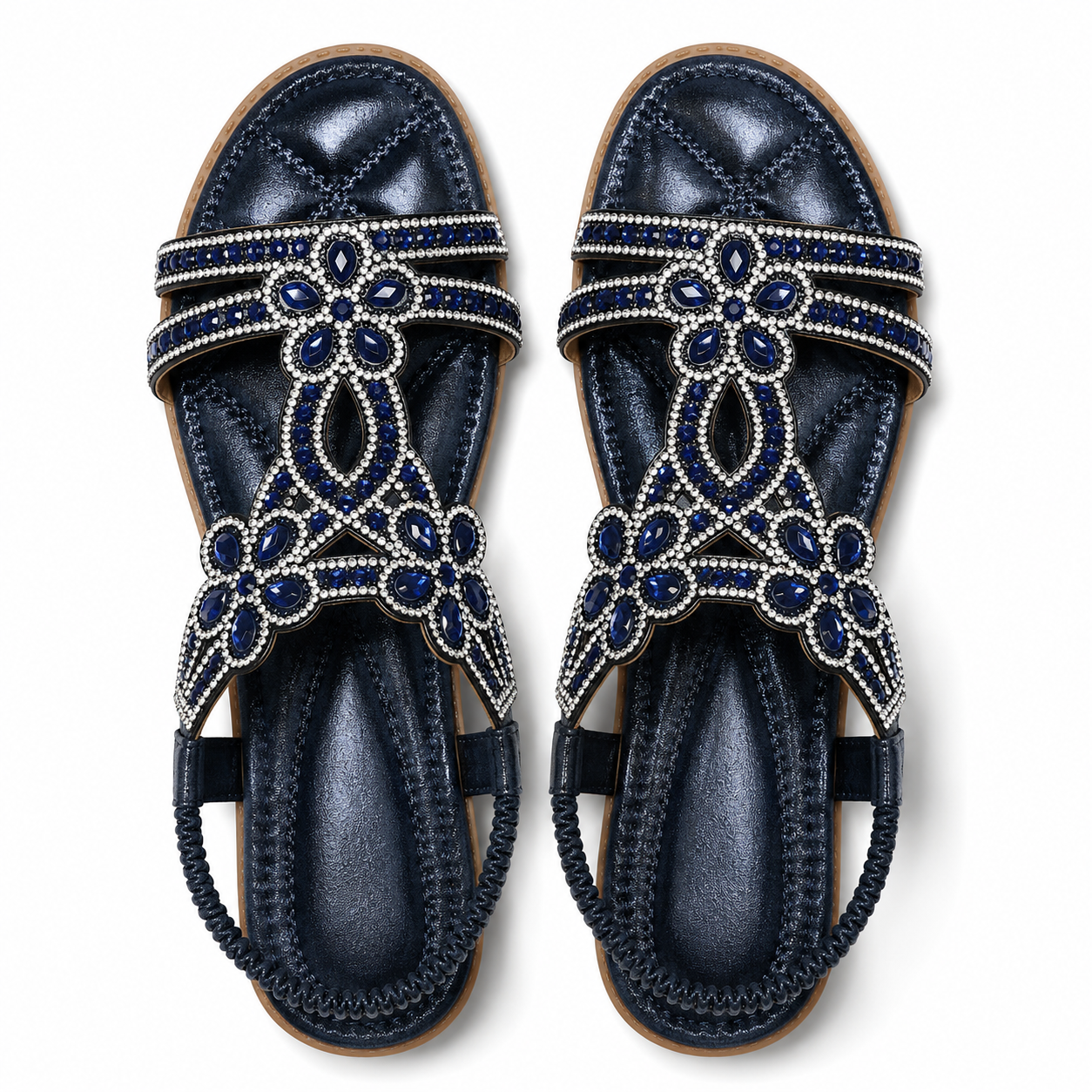 Greta - Elegant Wedge Sandals