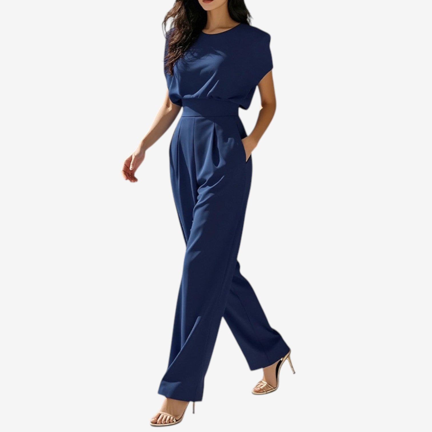Ashlynn - Jumpsuit with Belt