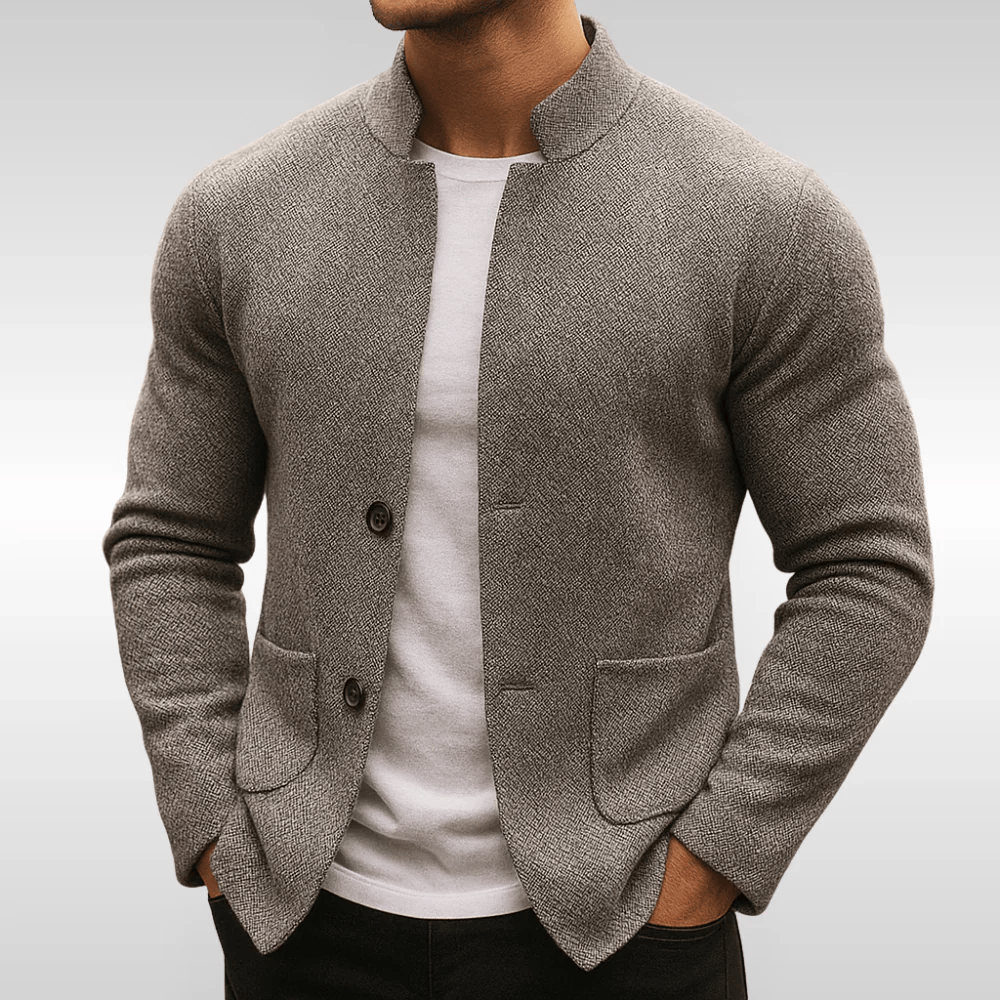Francis - Knitted Textured Vest