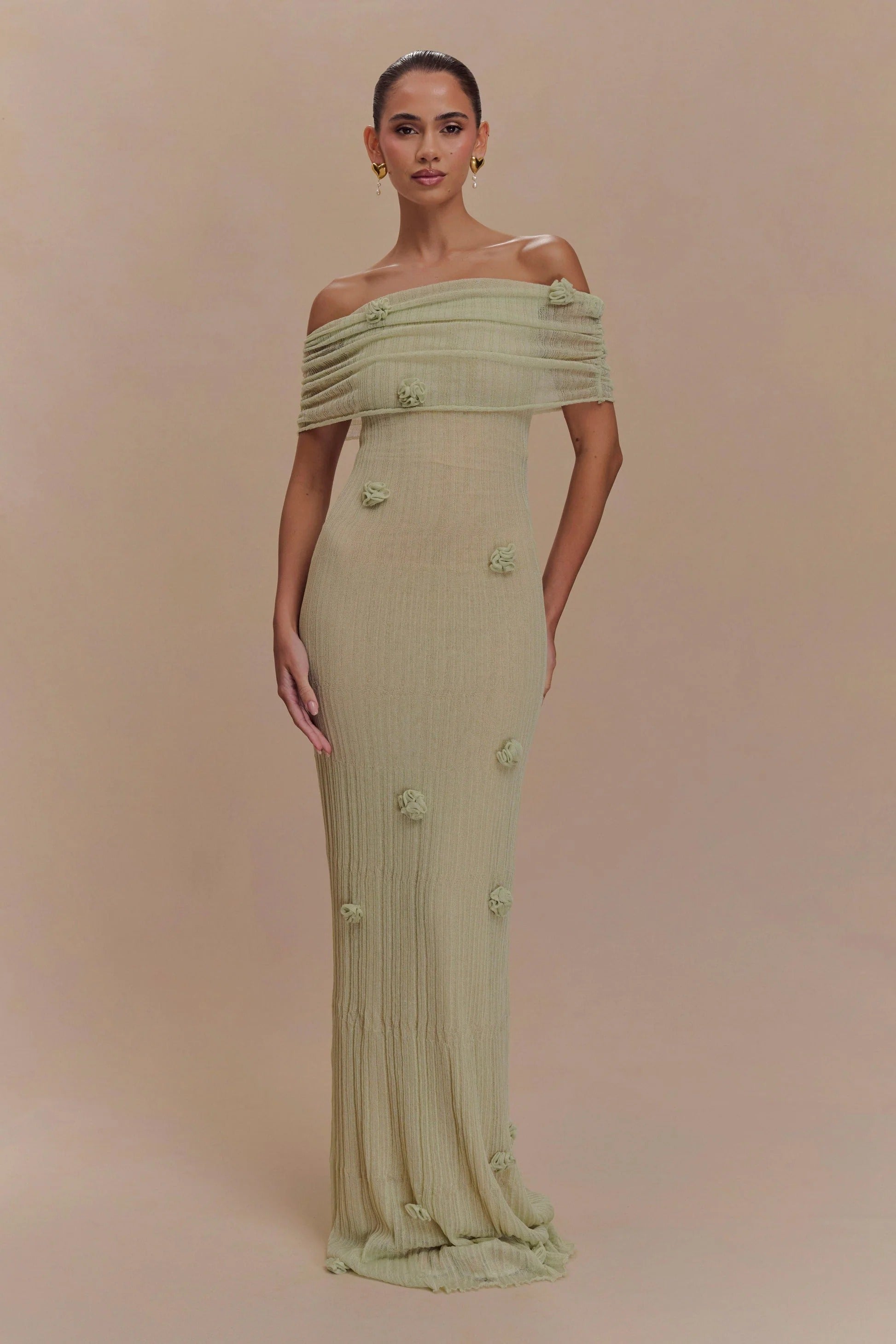 Maxi Dress in Orchid Knit