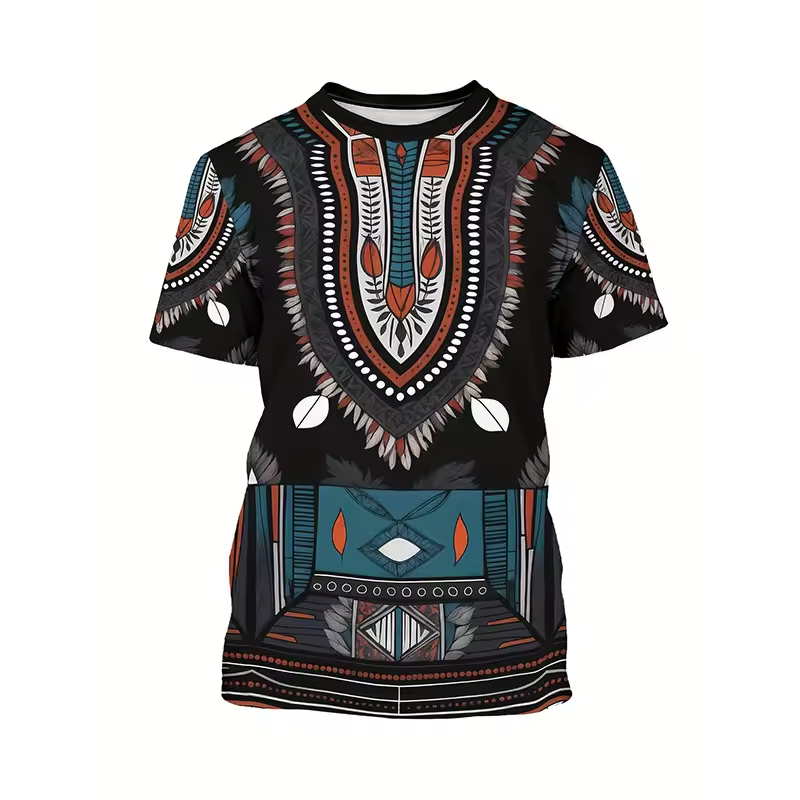 Gearoid - African Print T-Shirt
