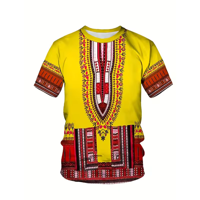 Proinsias - Dashiki Style T-Shirt