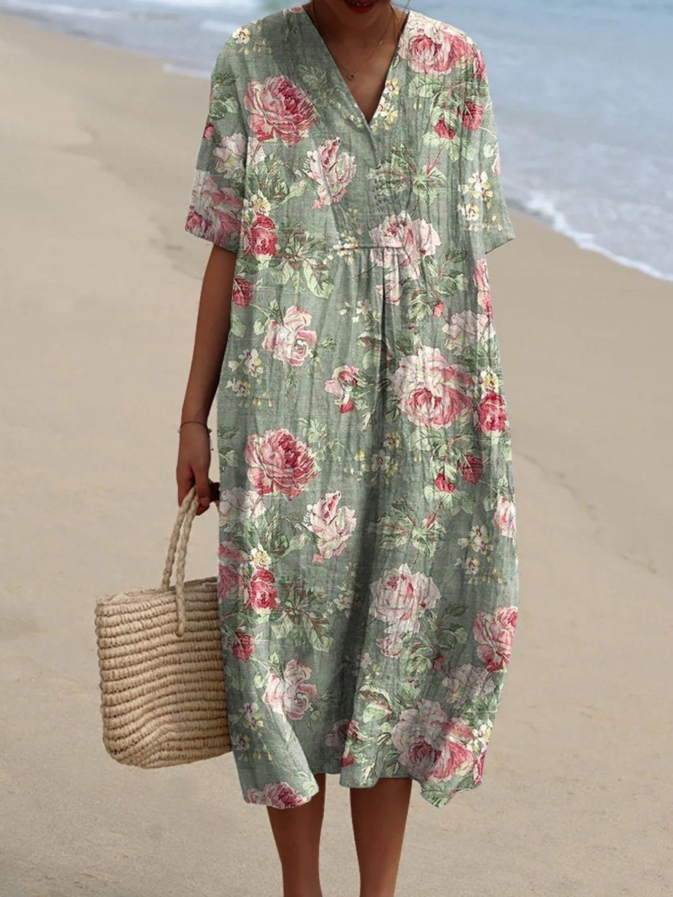 Arlene - Printed Summer Dress